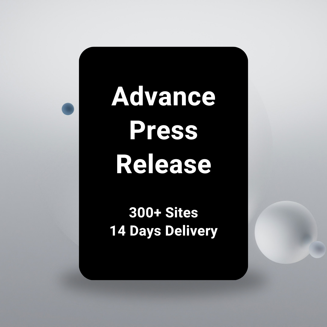 Advance Press Release