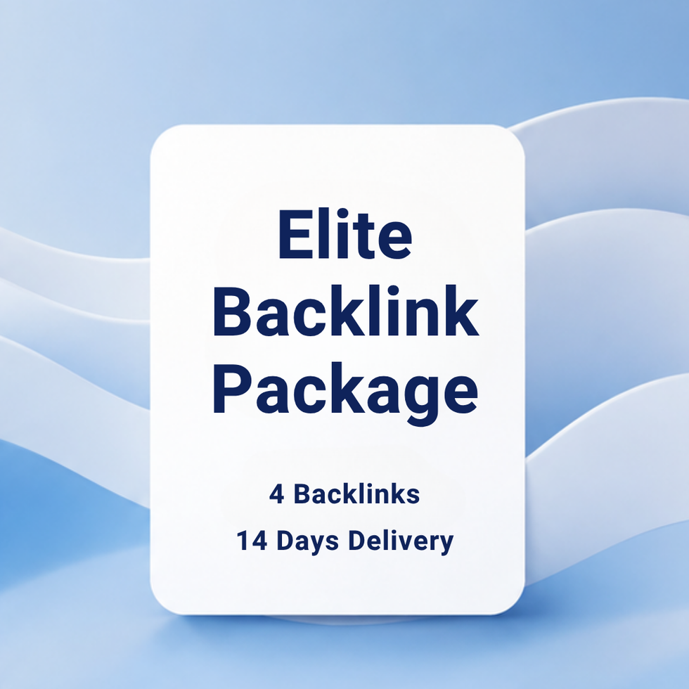 Elite Backlink Package