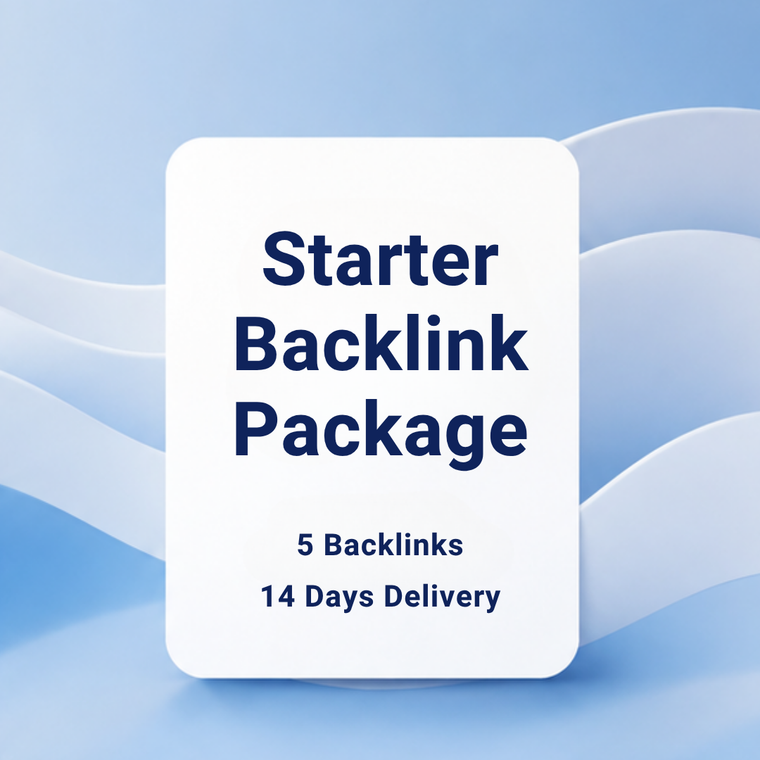 Starter Backlink Package